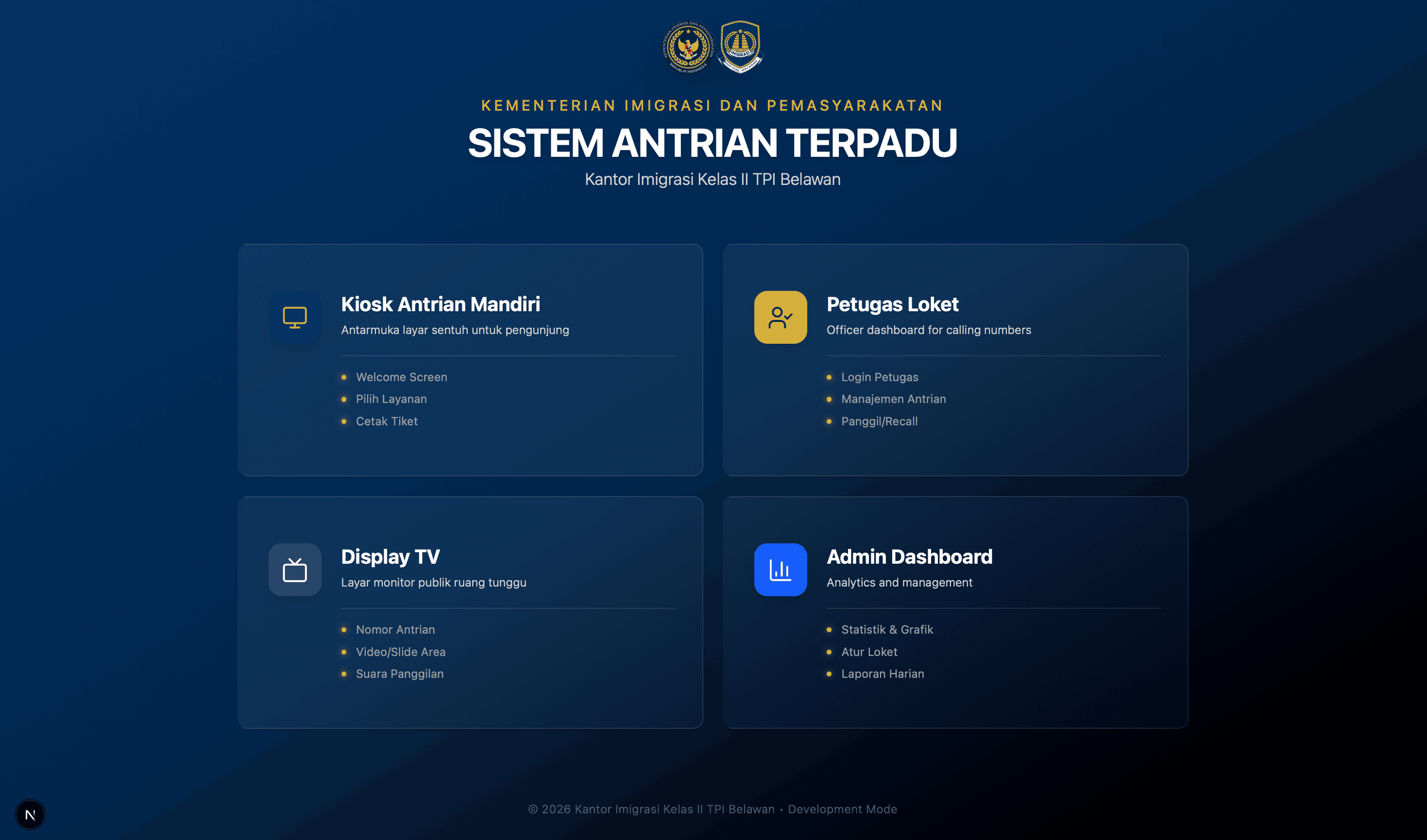 Sistem Antrian Imigrasi Polonia gambar 1