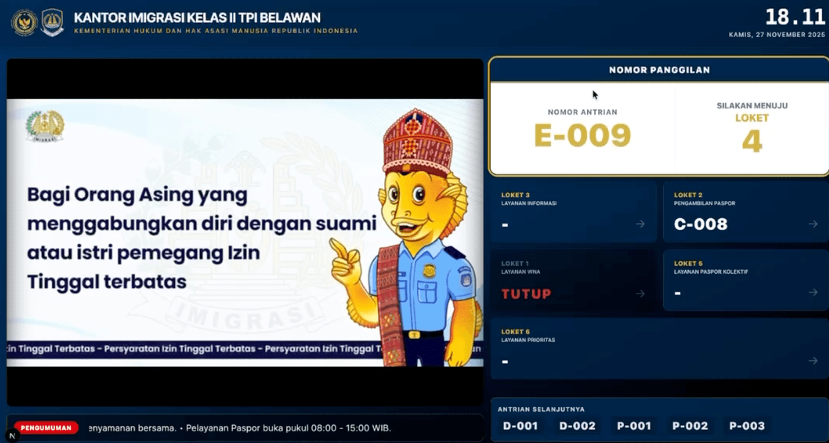 Sistem Antrian Imigrasi Polonia gambar 2